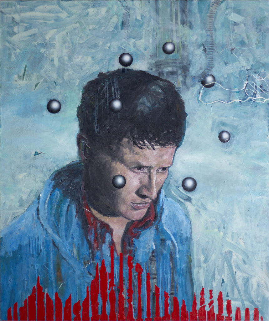 Worker – 120 x 100 cm – Oil on canvas – 2020